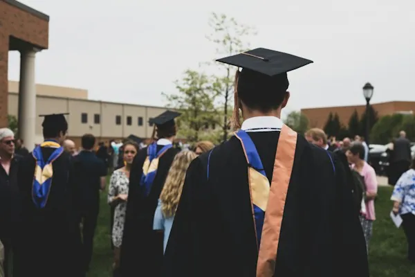Graduates celebrating